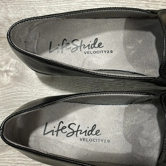 NEW Life Stride Velocity 2.0 Isabelle Black Loafer 7.5 W - Picture 5 of 14